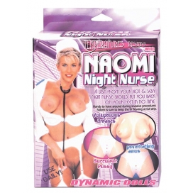 Naomi night nurse with uniform