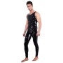 Men's latex jumpsuit l