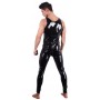 Men's latex jumpsuit l