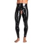 Men's latex leggings xl