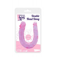 Dubultais dildo violets 30cm - dream toys - head dong