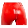 Latex catsuit red l