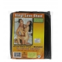 Vinyl bed sheet black 158x227cm