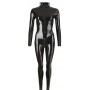 Latex catsuit black xs