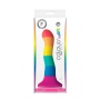 Dildo dabiskā forma 15,2cm daudzkrāsains - colours pride edition