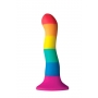Dildo dabiskā forma 15,2cm daudzkrāsains - colours pride edition