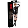 Latex shirt zip black xl