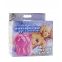 Nipple sucker pair in shiny pink