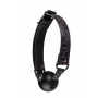 Blaze ball gag purple