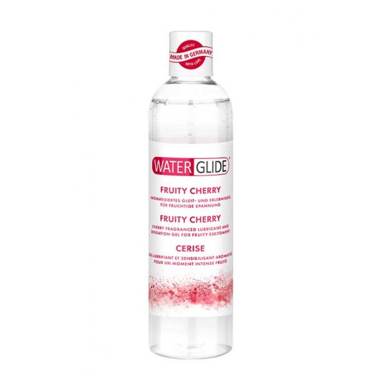 Water-based lubricant with cherry fragnance - Waterglide 300 ml