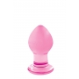 Anālie ielikņi aizbāznis crystal small pink