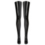 Latex stockings black 2xl