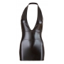 Wet look dress l
