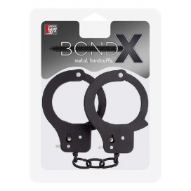 Bondx metal cuffs - black