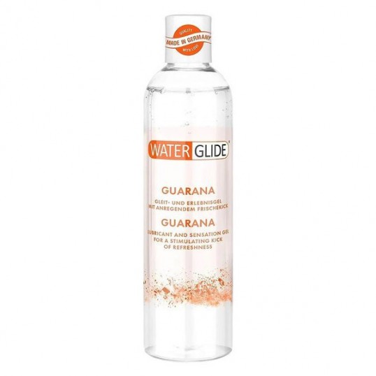 Stimulējošs ūdens bāzes lubrikants ar guarānas aromātu un garšu 300 ml - Waterglide