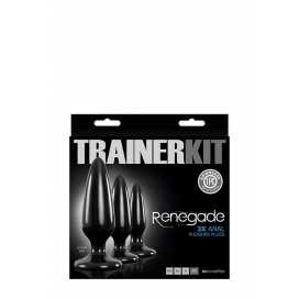 Anaaltapid korgid renegade pleasure plug 3-osaline treeningkomplekt Anaaltapid korgid renegade pleasure plug 3-osaline treeningkomplekt
