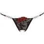 Сексуальные трусики string rose crotchless m/l размер
