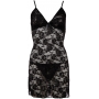 Mežģīņu naktskrekls m melns cottelli collection lingerie