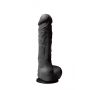 Dildo dabiskā forma 12,7cm melns - colours pleasures