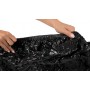 Vinyl fitted sheet black