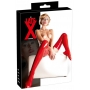 Latex stockings red l/xl