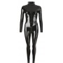 Latex catsuit black 2xl