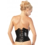 Latex waist cincher black xl