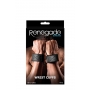 Renegade bondage wrist cuffs black