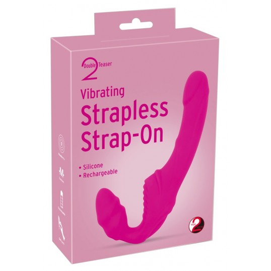 Vibrating strapless strap-on 2