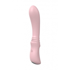 Klassikaline vibraator roosa 12cm - paindlik kallim