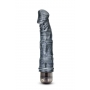 Вибратор реалистичный jet midnight carbon metallic black