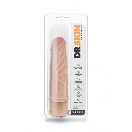 Dabiskās formas vibrators - dr. skin - vibe 3