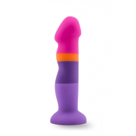 Daudzkrāsains dildo 20 cm - Avant d3