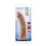 Au natural 8inch dildo mocha