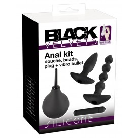 Analoogsete Mänguasjade Komplekt - Black Velvets Sex kit