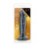 Jet ebony 6inch dildo ebony metallic