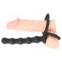 Black velvets cock & ball ring