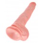 Dildo munanditega 36cm ihuvärvi - King cock