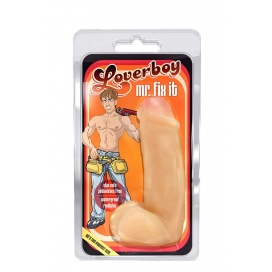 Dildo loomulik kuju 15,8cm ihuvärvi - loverboy mr. fix it