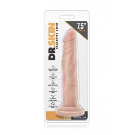 Dr. skin realistic cock basic 7.5 beige