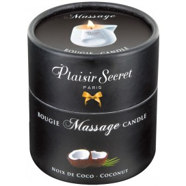 Kookoselõhnaline massaažiküünal 80 ml - Plaisir Secret