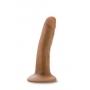 Reālistiskais dildo 13,5cm brūns - dr. skin