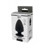 Silikona Aizbānis - Dream toys premium Melns M izmērs