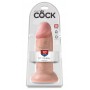 Biezs dildo 25cm miesas krāsa - King cock - chubby