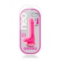Neo 6inch dual density cock neon pink
