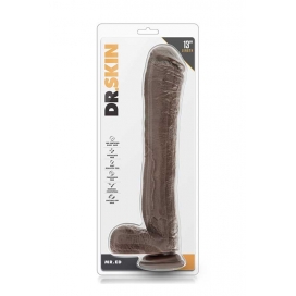Dr. skin mr. ed 13inch dildo chocolate