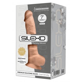 Dildo ar silexpan materiālu 18,8cm - Silexd