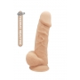 Topelt tihedusega dildo 21,6cm ihuvärvi - dream toys real love