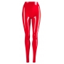 Latex leggings red m