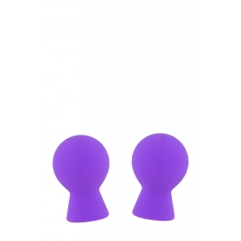 Lit-up nipple suckers small purple